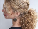 Pony Hairstyles for Curly Hair Curly Hairstyle Tutorial the Curly Ponytail Hair Romance