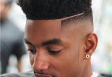 Popular Black Mens Haircuts High top Fade Haircut