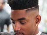 Popular Black Mens Haircuts High top Fade Haircut