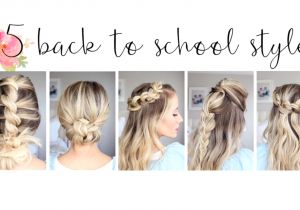 Pretty and Easy Hairstyles for School Cute Hairstyles Hairstyle for School 0