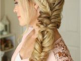 Prom Hairstyles Compilation Long Hair Style Side Braid Fishtail Braid