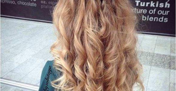 Prom Hairstyles for Curly Hair Half Up Half Down 31 Half Up Half Down Prom Hairstyles Hair Pinterest