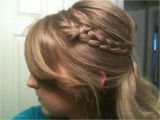 Prom Hairstyles Half Up Half Down Curly with Braid Prom Hairstyles Half Up with Braids Braid Hairstyles Half Up Half