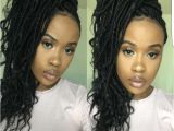 Protective Gym Hairstyles You Would Never Guess What Makes This Faux Locs Protective Style so