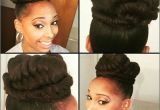 Protective Hairstyles Buns Bun Protective Style Hair Pinterest