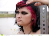 Punk Rock Girl Hairstyles Punk Rock Girl Stock Image Image Of Femininity Vogue