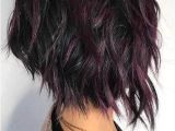 Purple N Black Hairstyles 20 Latest Short Choppy Haircuts for Textured Style
