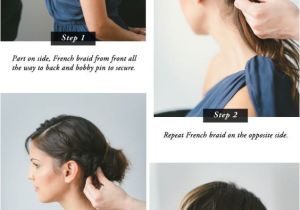 Quick and Easy Hairstyles Braids 5 Quick and Easy Bridesmaid Hairstyles Hair Tutorials
