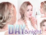 Quick and Easy Hairstyles for A Night Out Day to Night Hairstyles Braided Prom Updo Quick Easy and