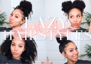 Quick and Easy Hairstyles for Curly Hair for School Lazy Hairstyles for Curly Hair