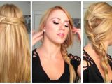 Quick and Easy Hairstyles for Fine Hair Easy Quick Heat Less Hairstyles