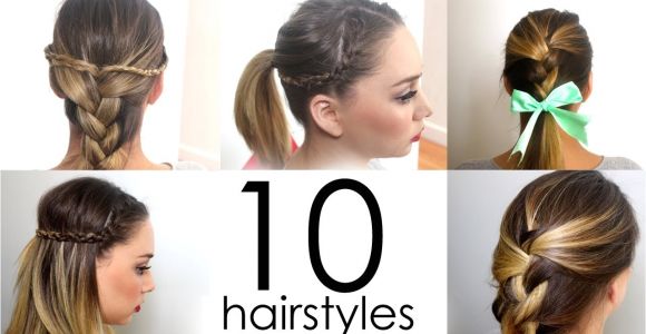 Quick and Easy Hairstyles for Layered Hair 10 Quick & Easy Everyday Hairstyles In 5 Minutes