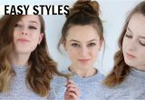 Quick and Easy Hairstyles for Medium Length Thick Hair 3 Easy Hairstyles for Medium Length Hair
