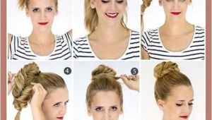 Quick and Easy Hairstyles for Medium Length Thick Hair Cute Quick Updos for Shoulder Length Hair