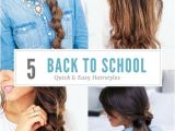 Quick and Easy Hairstyles for School for Thick Hair Quick and Easy Hairstyles for Long Thick Hair