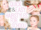 Quick and Easy Hairstyles for School Photos Quick and Easy Hairstyles for School