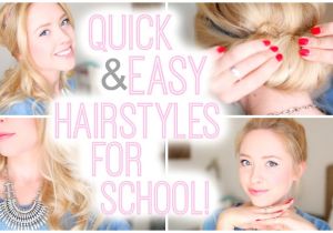 Quick and Easy Hairstyles for School Photos Quick and Easy Hairstyles for School