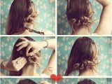 Quick and Easy Hairstyles for School Step by Step 50 Best Images About Messy Updo On Pinterest