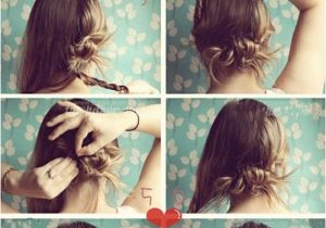 Quick and Easy Hairstyles for School Step by Step 50 Best Images About Messy Updo On Pinterest