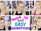 Quick and Easy Hairstyles for Short Hair for School Quick and Easy Hairstyles for Summer