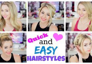 Quick and Easy Hairstyles for Short Hair for School Quick and Easy Hairstyles for Summer