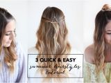 Quick and Easy Hairstyles for Summer 3 Quick and Easy Summer Hairstyles Tutorial