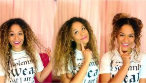 Quick and Easy No Heat Hairstyles Fast and Easy No Heat Curly Hair Styles