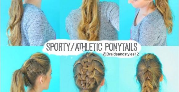 Quick and Easy Sporty Hairstyles Sporty Hairstyles for School