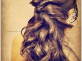 Quick Easy Fancy Hairstyles Elegant Curly Half Updos Hairstyle for Medium Long Hair