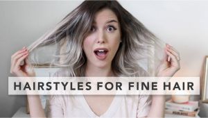 Quick Easy Hairstyles for Long Thin Hair Hairstyles for Baby Fine Hair