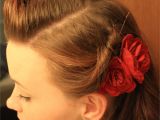 Quick Easy Pin Up Hairstyles Quick and Easy Retro Hairstyle