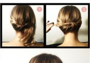 Quick Easy Updo Hairstyles for Short Hair Short Stuff Hair Envy