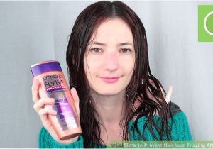 Quick Hairstyles after Shower 3 Ways to Prevent Hair From Frizzing after Shower Wikihow