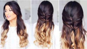 Quick Hairstyles Hair Down Cute Half Up Half Down Hairstyle – Luxy Hair