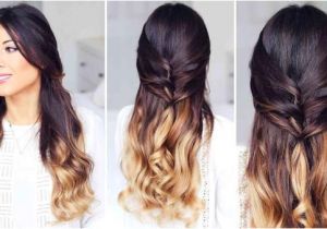 Quick Hairstyles Hair Down Cute Half Up Half Down Hairstyle – Luxy Hair