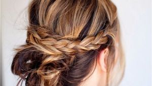 Quick Hairstyles with Braids 20 Easy Updo Hairstyles for Medium Hair Pretty Designs