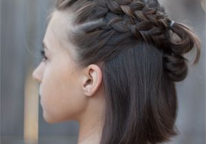 Quick Hairstyles with Braids 5 Braids for Short Hair