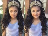 Quinceanera Hairstyles with Curls and Tiara 69 Best Quinceanera Crowns Images On Pinterest