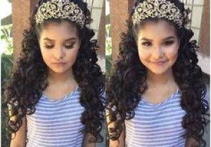 Quinceanera Hairstyles with Curls and Tiara 69 Best Quinceanera Crowns Images On Pinterest