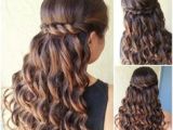 Quinceanera Hairstyles with Curls and Tiara 80 Best Quince Hairstyles Images