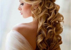 Quinceanera Hairstyles with Curls and Tiara Wedding Hairstyles for Long Hair Half Up with Veil and Tiara