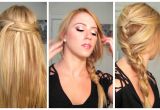 Really Quick and Easy Hairstyles Easy Quick Heat Less Hairstyles