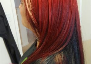 Red Black and Blonde Hairstyles Blonde Fire Red and Black Hair by Amy