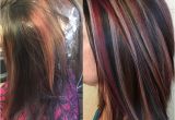 Red Black and Blonde Hairstyles Cute Blonde Black Underneath Hairstyles