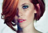 Red Hairstyles and Cuts Red Bob Con Estos Pelos Pinterest