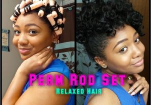 Relaxed Hairstyles Curls Amazing Rod Hairstyles Black Hair