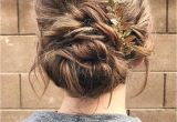 Relaxed Updo Wedding Hairstyles Messy and Relaxed Updo Romantic Wedding Hairstyles for