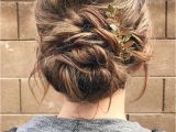 Relaxed Updo Wedding Hairstyles Messy and Relaxed Updo Romantic Wedding Hairstyles for