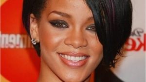 Rihanna Hairstyles Haircut Custom Super Star Rihanna Hairstyles Short Straight 8 Inches Black