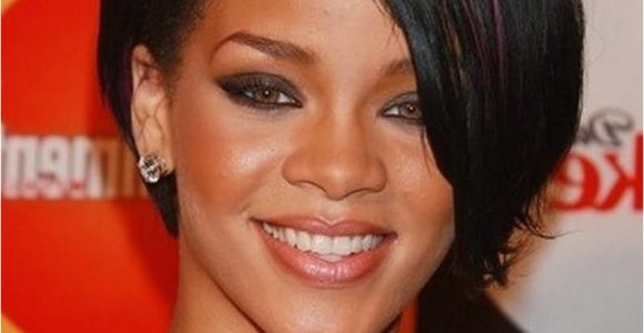 Rihanna Hairstyles Haircut Custom Super Star Rihanna Hairstyles Short Straight 8 Inches Black